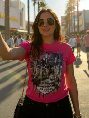 Las Vegas Fitted Shortsleeve Tee
